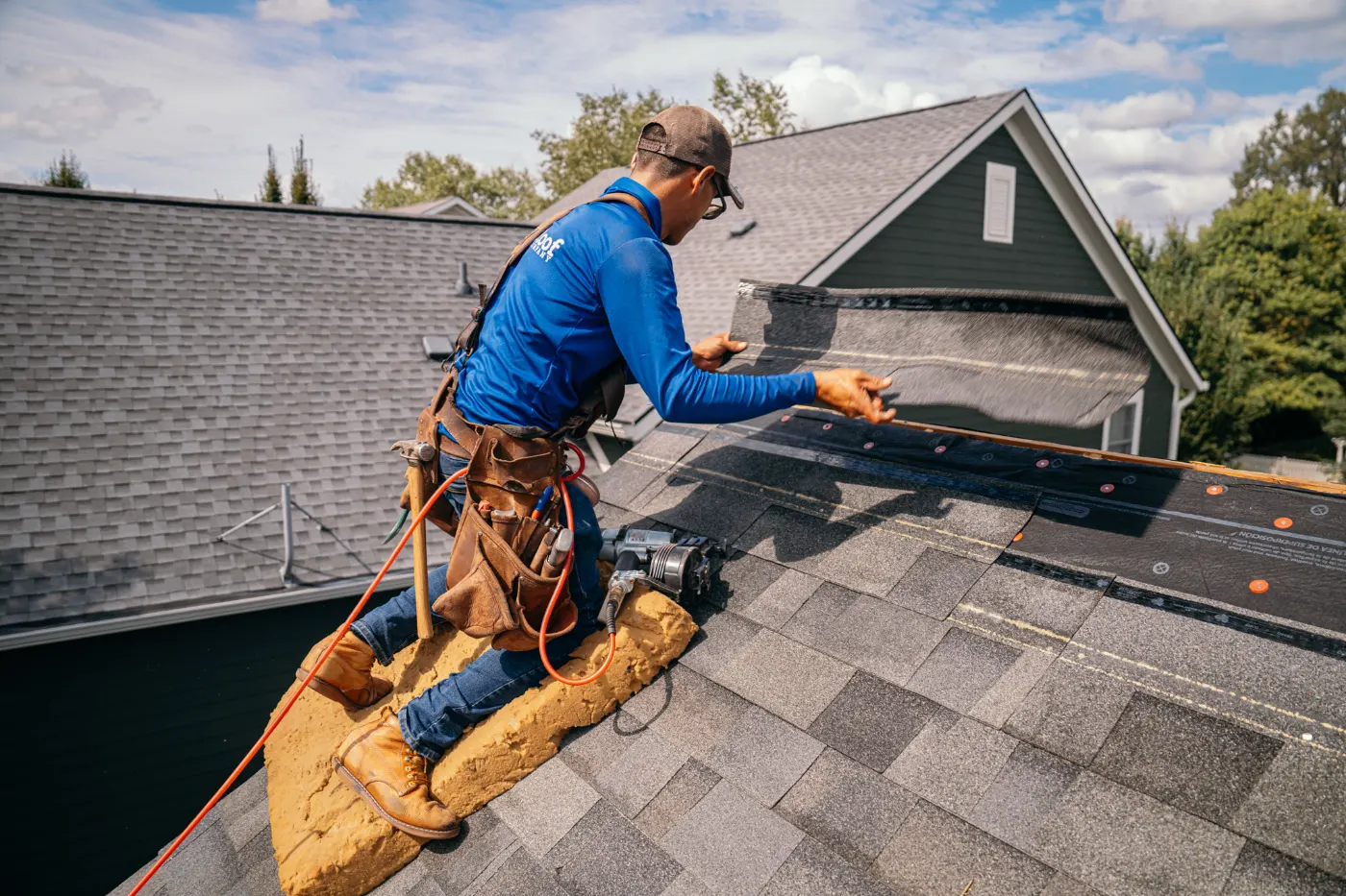 Roofing by Speedway Roofing near Spring Hill, IN