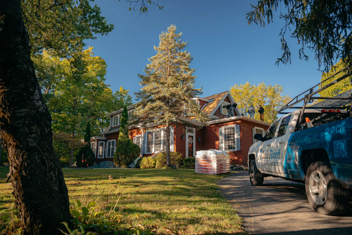 Shingle repair completed in Speedway